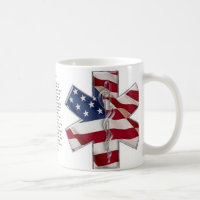 Ein EMT Gebets-Stern der Leben-Tasse