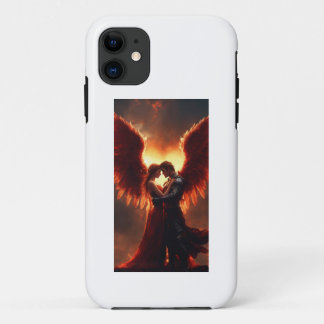 ein Engel, der einen Dämon fliegt Case-Mate iPhone Hülle