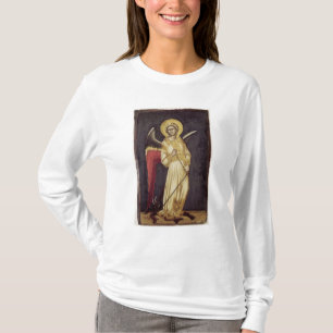Ein Engel mit einem Dämon auf einer Kette T-Shirt