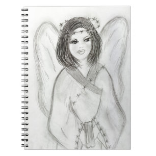 Ein Engel Notizblock