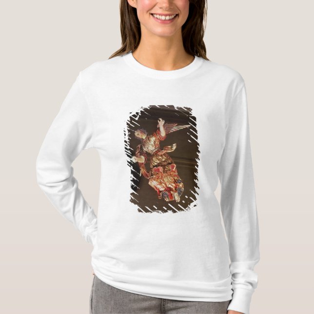 Ein Engel über dem Altarpiece T-Shirt (Vorderseite)
