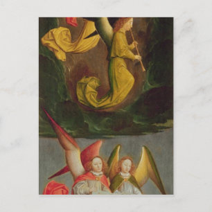 Ein Engelchor von 1459 Postkarte