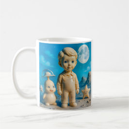 Ein Entdecker und sein außerirdischer Freund Kaffeetasse