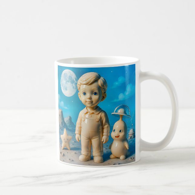 Ein Entdecker und sein außerirdischer Freund Kaffeetasse (Rechts)