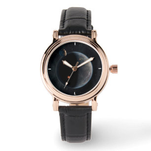 Ein erdähnlicher Planet, reich an Kohlenstoff und Armbanduhr
