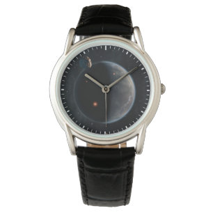 Ein erdähnlicher Planet, reich an Kohlenstoff und  Armbanduhr
