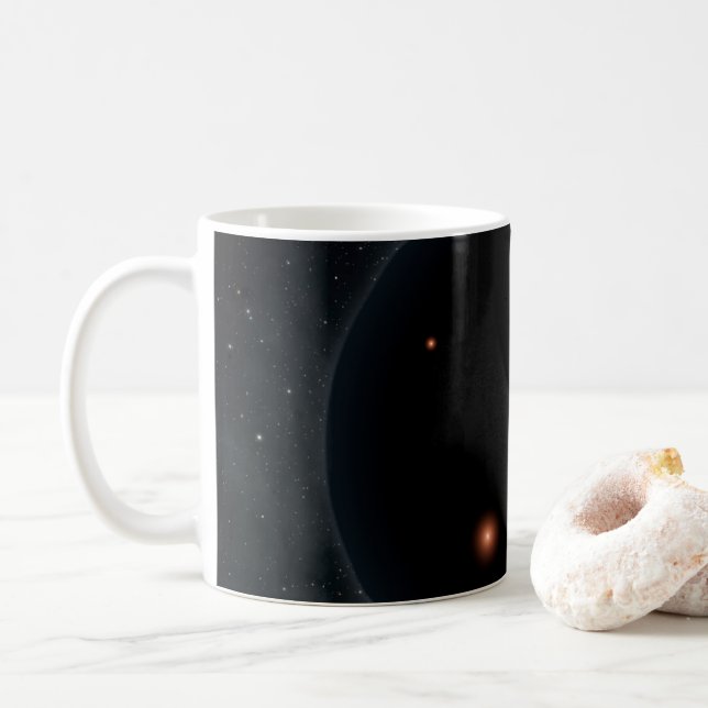 Ein erdähnlicher Planet, reich an Kohlenstoff und  Kaffeetasse (Mit Donut)