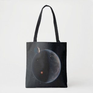 Ein erdähnlicher Planet, reich an Kohlenstoff und  Tasche
