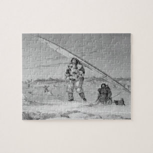 Ein Eskimaux von Igloolik, ein Vogelhaut jacke