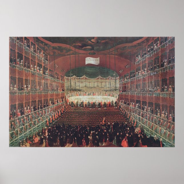 Ein Essen im San Benedetto Theater Poster (Vorne)