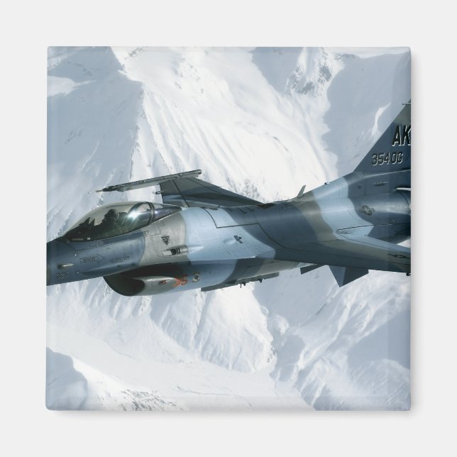 Ein F-16-Aggressor Magnet (Vorne)