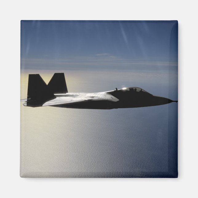Ein F/A-22 Raptor fliegt eine Ausbildungsmission 2 Magnet (Vorne)