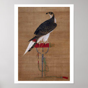 Ein Falken - Koreanischer Scroll aus dem 16. Jahrh Poster