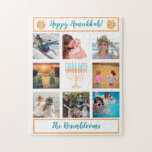 Ein Familienfoto Collage Hanukkah Geschenk Keepake<br><div class="desc">Aus dem Charm Design Studio: Das ist eine großartige und einzigartige Idee für ein Hanukkah-Geschenk - ein Rätsel mit dem Foto der Familie -, das leicht mit Lieblingsgeschenken personalisiert und für immer als Sake genossen wird. Dies ist für ein 11x14 Zoll Rätsel ausgelegt. Bei Fragen oder Variationen kontaktieren Sie uns...</div>