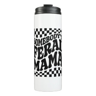 Ein Familiengeschenk von Feral Mama Funny Thermosbecher