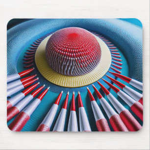 Ein Fantasie-Layout einiger mechanischer Stifte Mousepad