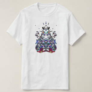 Ein farbenfroher Lächeln Geist v1 T-Shirt