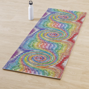 Ein farbenfroher Spritzer Yogamatte