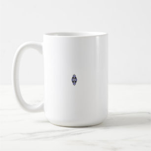 Ein farbenfroher Wandaufkleber mit einem aufwändig Kaffeetasse