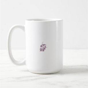 Ein farbenfroher Wandaufkleber mit einem faszinier Kaffeetasse