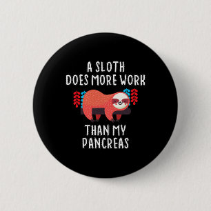 Ein Faultier wirkt mehr als meine Bauchspeicheldrü Button