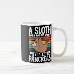 Ein Faultier wirkt mehr als meine Bauchspeicheldrü Kaffeetasse