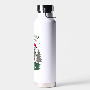 Ein Faultier zu Weihnachten. Süßes Weihnachtsfault Trinkflasche