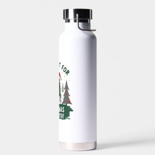 Ein Faultier zu Weihnachten. Süßes Weihnachtsfault Trinkflasche