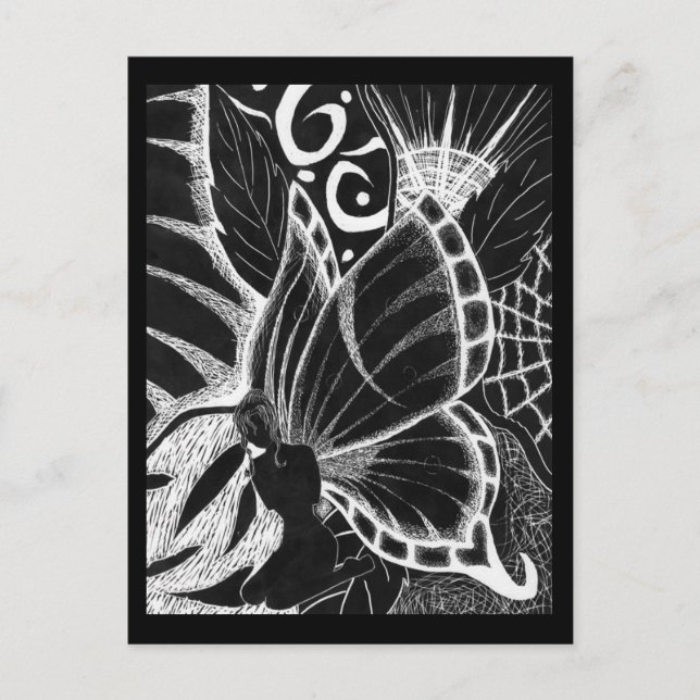 ein Feenleben Postkarte (Vorderseite)