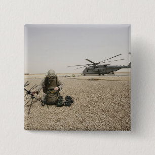 Ein Feld-Funker Button