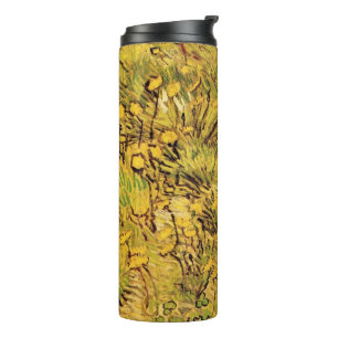 Ein Feld gelber Blumen von Vincent van Gogh Thermosbecher
