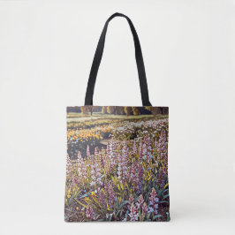 Ein Feld voller Blume - Tote Tasche