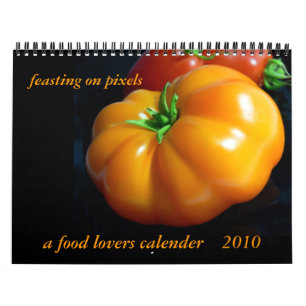 Ein Fest auf Pixeln, ein Liebhaber von Lebensmitte Kalender