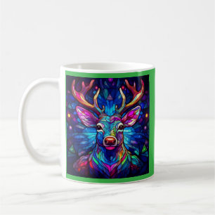 Ein festgehaltener Weihnachtsmann Kaffeetasse