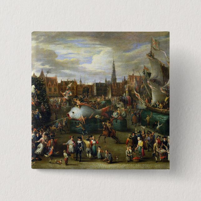 Ein Festival in Antwerpen Button (Vorderseite)