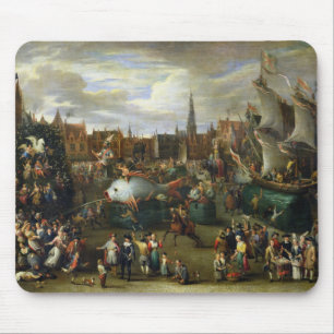 Ein Festival in Antwerpen Mousepad