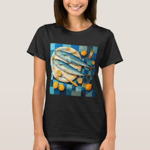 Ein Festmahl aus Fisch und Zitrusgenuss T-Shirt