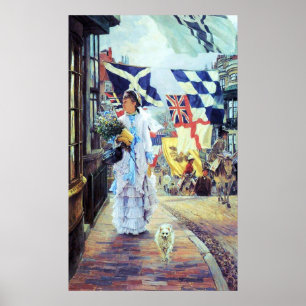 Ein Fete Day in Brighton ~ James Tissot ~ Fine Art Poster