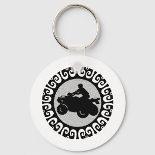 EIN FEUCHTIGES MORGEN SCHLÜSSELANHÄNGER