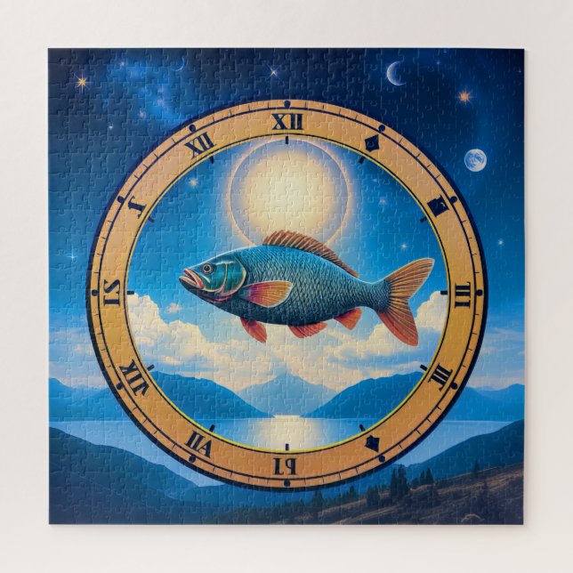 Ein Fisch in der Zeit (Vertikal)