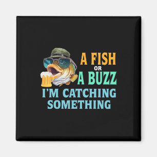 Ein Fisch oder ein Buzz, den ich fische Magnet