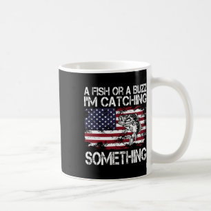 Ein Fisch oder ein Rausch, ich fange etwas Angelsp Kaffeetasse