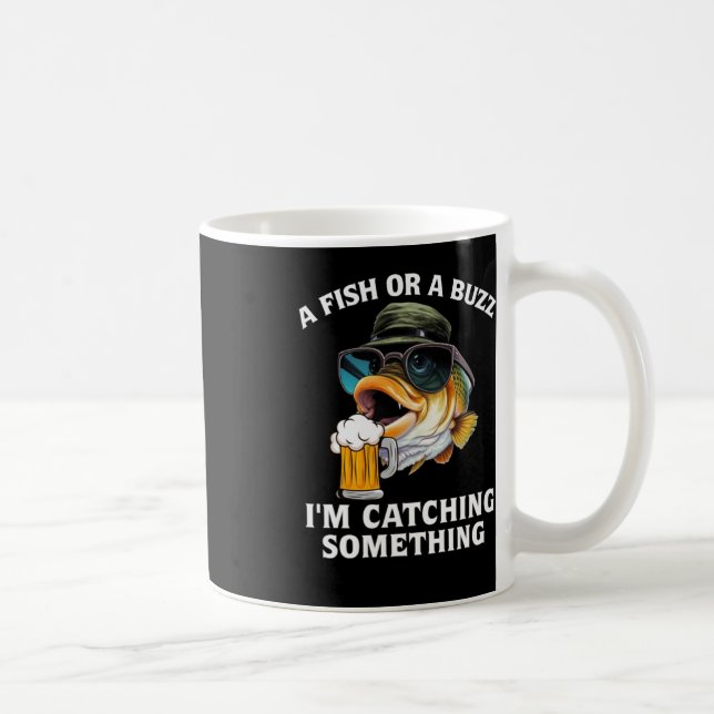 Ein Fisch oder ein Summen, ich fange etwas ein Kaffeetasse (Rechts)
