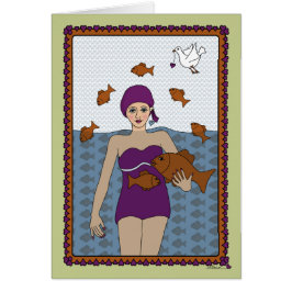 Ein Fisch ohne Wasser_A_Greeting-Karte