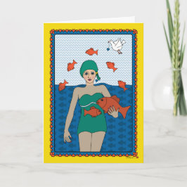 Ein Fisch ohne Wasser_B_Greeting-Karte Karte