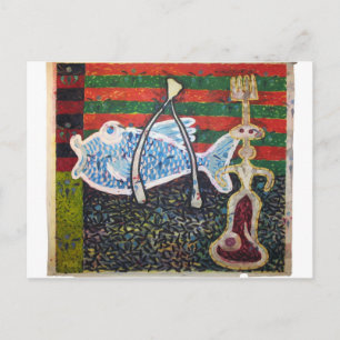 Ein Fisch und ein Geist Postkarte