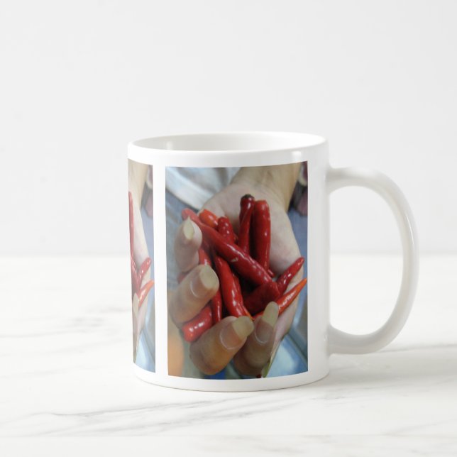 Ein Fistful of Chilies ... Thai Street Food Kaffeetasse (Rechts)