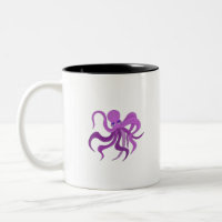 Ein flauschiger Oktopus schwingender Tentakel