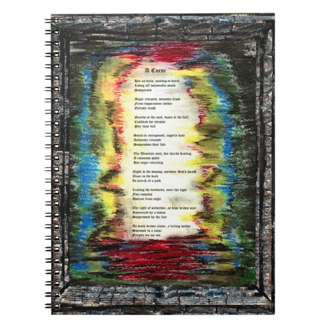 Ein Fluch Notizblock (Vorderseite)