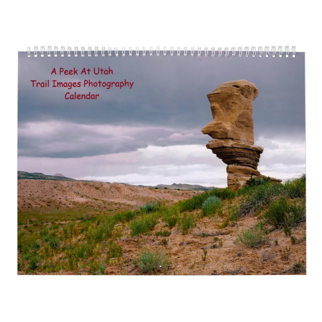 "Ein Flüchtige Blick bei Utah" Wanderungskalender  Kalender (Titelbild)